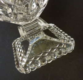 Vintage cut crystal vase