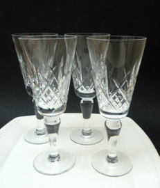 Webb Corbett Royal Doulton wine glasses Julia