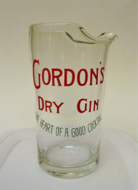 Gordons Gin glazen pitcher The heart of a good cocktail