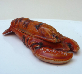 Gilman Sacavem Portugal Lobster lidded toothpicks box