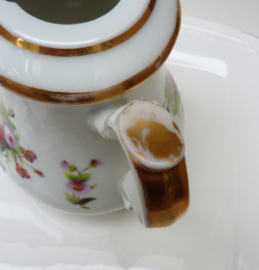 Old Paris porcelain teapot