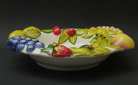 Bassano majolica fruit bowl