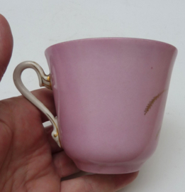 Parrot cup with saucer 19th century