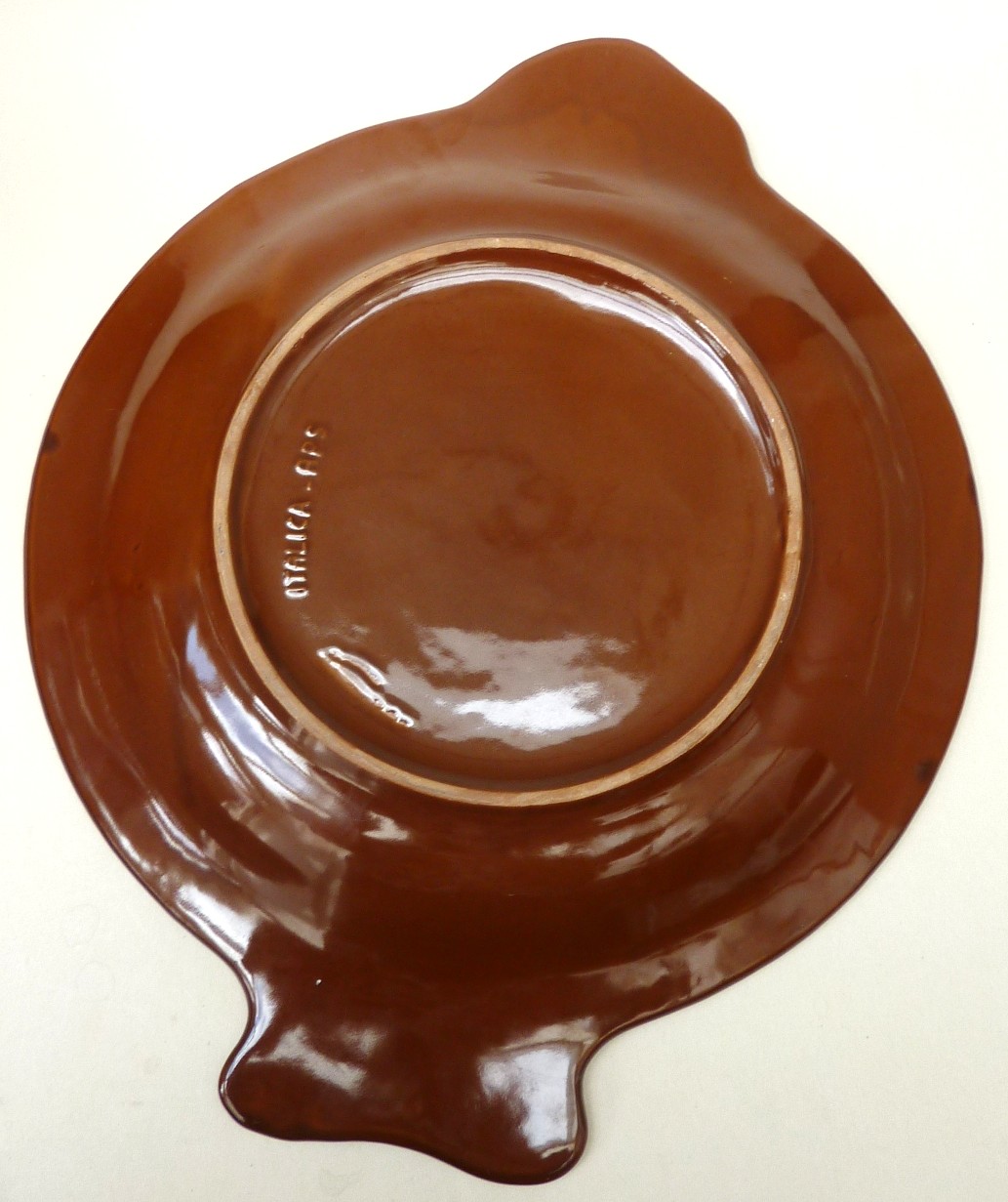 XL majolica visschaal ARS Italica