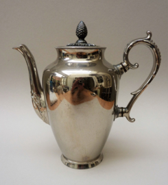 Silver plated coffee pots and teapots