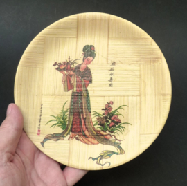 Chinese decoratieve bamboe bordjes