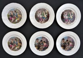Royal Schwabap porseleinen side plates