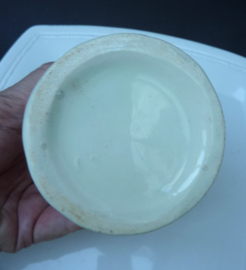 Creamware barrel shaped milk jug