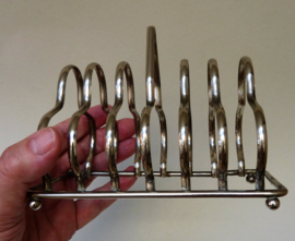 Silver plated toast rack