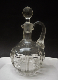 Antique cut crystal cruet