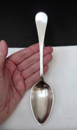 Christofle Baguette silver plated table spoon