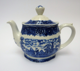 Arabia Landscape Blue teapot