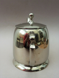 Art Deco style silver plated teapot