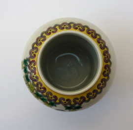 Chinese Jingdezhen porcelain PROC ginger jar playing boys