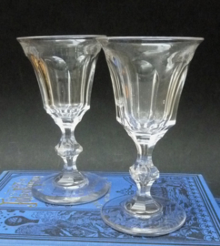 Port wine glasses 19th century