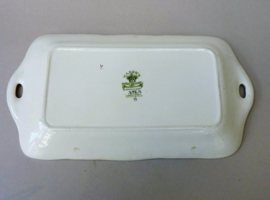 Masons Ironstone Paynsley Patt Green sandwich schaal