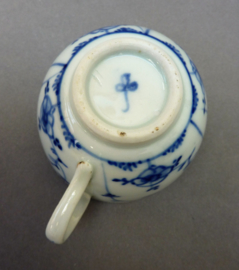 Ilmenau Thuringia Strawflower porcelain cup with saucer 18th century