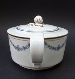 Langenthal Suisse Mid Century bone china theepot in neo klassieke stijl