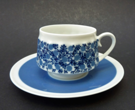 Arabia Finland Doria coffee cup with saucer