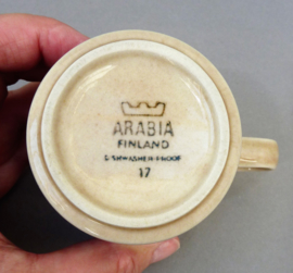 Arabia Ruija coffee cup with saucer