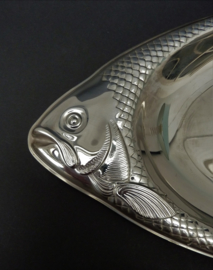 WMF Cromargan stainless steel fish serving dish