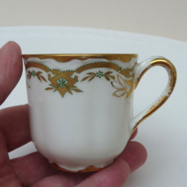Frank Haviland Limoges Belle Epoque demitasse cups