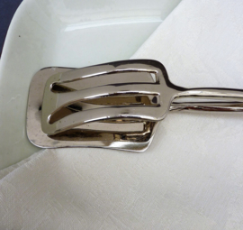 EP Zinc pastry tongs