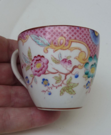 Sarreguemines Minton pattern 216 demitasse cup with saucer