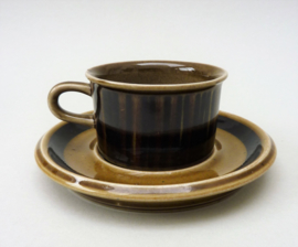 Arabia Kosmos demitasse kop met schotel