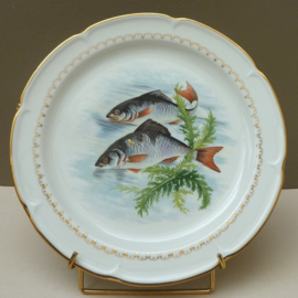 French porcelain fish service