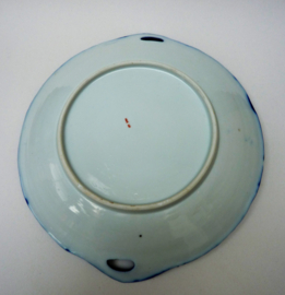 Geishaware porcelain handled cake plate