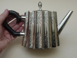 Engels verzilverd thee koffie servies