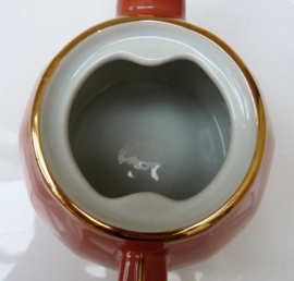 Apilco teapot apricot with gold 350 ml