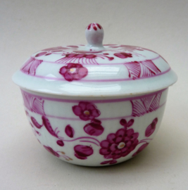 Tettau Indian Purple lidded sugar bowl 19th century