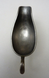 Antique nickel silver sauce bowl