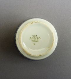 Arabia Ali Blue sugar jar