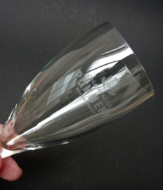Pommery kristallen champagneglas