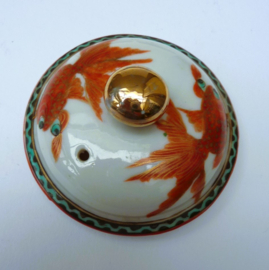 Chinese porcelain Early Republic Goldfish teapot