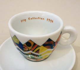 Illy Art Collection 1992 Arti e Mestieri Francesco Illy espresso cup ties oh my ties