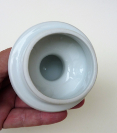 Limoges hand painted porcelain artichoke jar