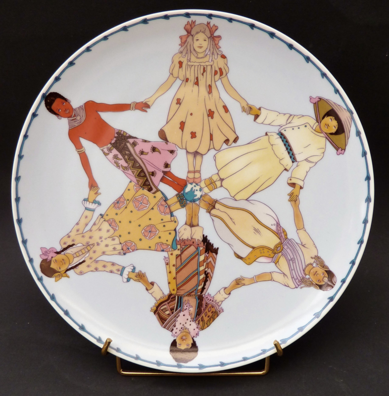 Details about   Wall Plate Villeroy & Boch Unicef Our Children & the World Collection 