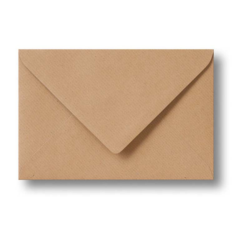 Enveloppen Kraftpapier (13 x 18 cm)