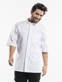 Chef Jacket Chaud Devant - Salerno SFX White short sleeve