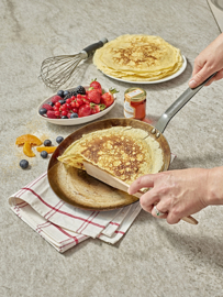 Pannenkoekenpan / crêpepan plaatstaal - 22 cm - Carbone Plus - De Buyer