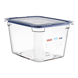 Araven voedseldoos / Gastronorm bak - Transparant - 1/2 GN - 200(H)x325x265 mm - 12.5 Liter