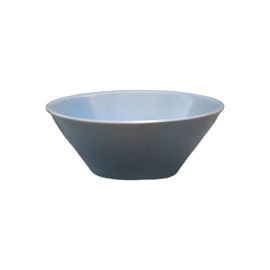 Flaired bowl stoneage 16 x 5 cm - Continental Rust Blue