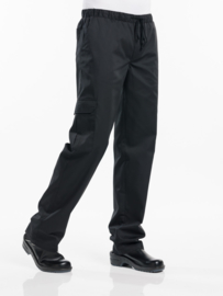 Chef Pants Chaud Devant - Baggy Black