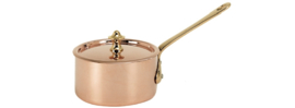 Mini steelpan koper met deksel - 9 cm - Inocuivre - De Buyer