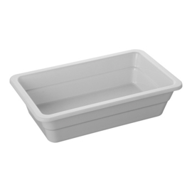 Gastronormbak melamine - Wit 1/4 - 6.5(H)x26.5x16.2 cm