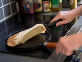 Pannenkoek-/ crêpespan gietijzer 24 cm - Ronneby Bruk 'Maestro'